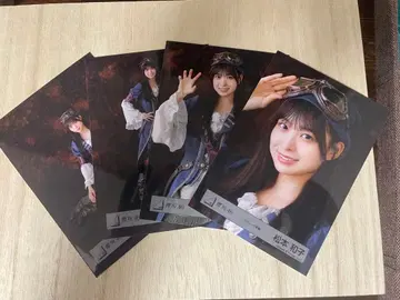 마츠모토 카즈코 파이리츠 의상 브로마이드 4종 컴프 사쿠라자카46