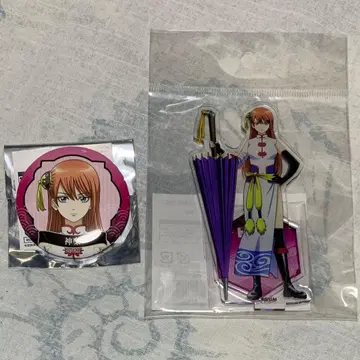 은혼 극장판 완결편 만사옥은 영원하라 아크릴 스탠드 캔뱃지 카구라