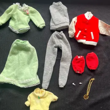 마바 바비 반다이 의류 아웃핏 쇼와 레트로