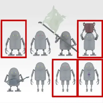 제일복권 NieR:Automata I상 기계 생명체 컬렉션 피규어 4점
