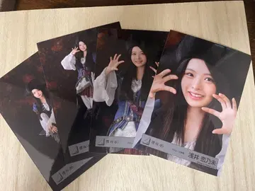 아사이 코노미 파이리츠 의상 브로마이드 4종 컴프 사쿠라자카46