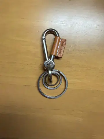 헨더스키머 가죽 키링 카라비너
