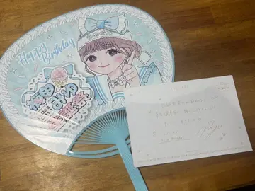 [ 우메다 미유 생일 ] 입장 혜택 부채 엽서