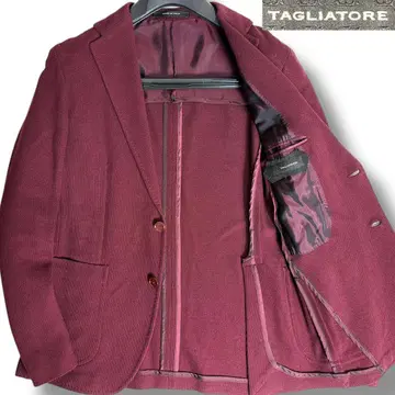J7229 새상품급 딸리아또레 코튼 홉색 자켓 보르도 48