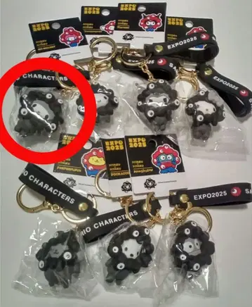 마이멜로디 단품 블랙 미야쿠미야쿠 산리오 흑백 만박 Expo 키링