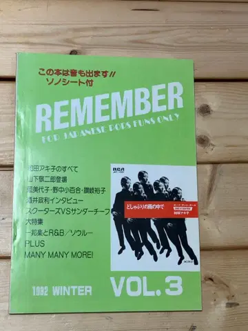 REMEMBER VOL.3 1982년 겨울호