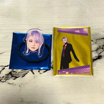 무대 라키도 럭키독 얼굴 머리끈 클리어 카드 줄리오