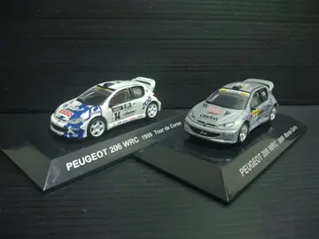 CM's 랠리 카 컬렉션 푸조 2대 세트