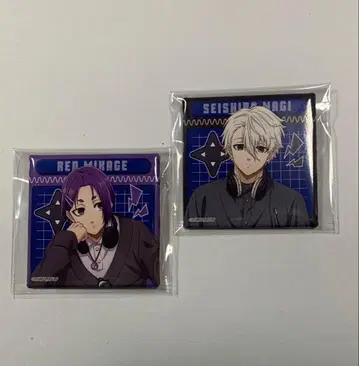 블루 록 게임 실황 아베노쿠바 스퀘어 캔뱃지 나기 미카게 세트