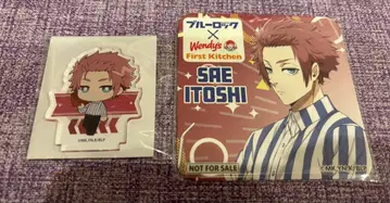 블루 록 웬디스 이토시 사에 아크릴 스탠드 코스터