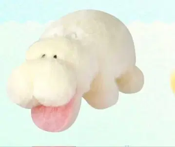 대인기 작가 nenene 님 화이트 하마 봉제 인형 레어