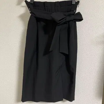 PINKY & DIANNE 블랙 타이트 스커트 34