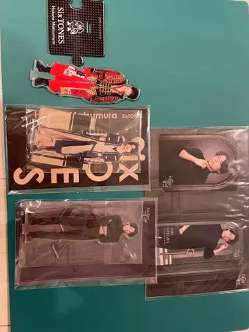 SixTONES Hokuto Matsumura 아크릴 스탠드 3점 세트