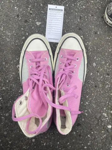 CONVERSE 올스타 핑크 하이컷