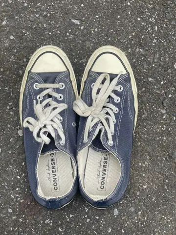 CONVERSE ALL STAR 네이비 스니커즈