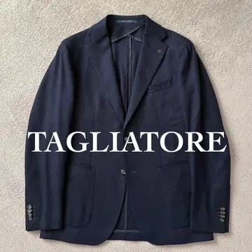 미사용급 TAGLIATORE 테일러드 자켓 최고급 캐시미어 46