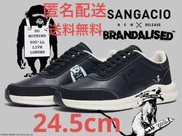 뉴 BLOW [ BRANDALISED ] SANGACIO 블랙 스니커즈