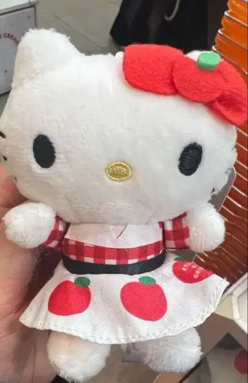 산리오 헬로키티 에뚜왈 에그리오트 콜라보 봉제 인형 마스코트