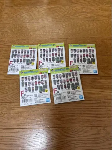 드래곤볼 제일복권 F 아크릴 스탠드 5장 세트