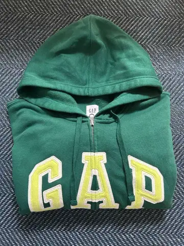 새상품급 GAP 그린 집업 후드티