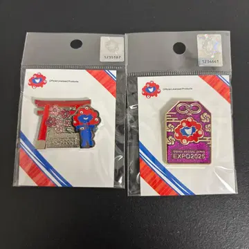 미야쿠미야쿠 핀 배지 부적 토리이 신사 만박