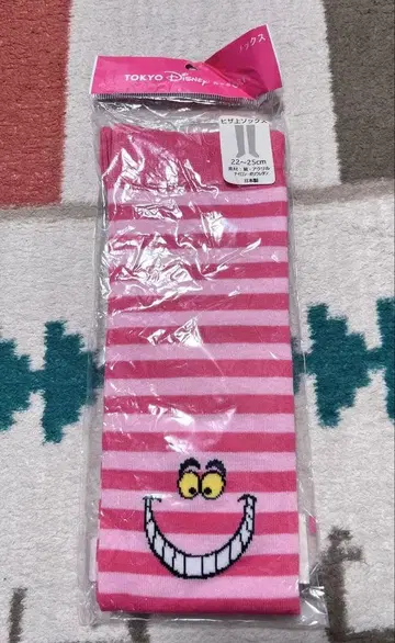 체셔 고양이 니하이 양말 디즈니 리조트 랜드 시 TDR