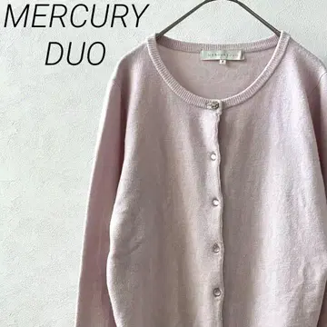 MERCURY DUO 가디건 니트 크루넥 심플 겉옷