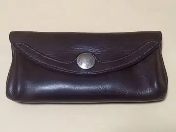 단종 새상품급 KCs real leather concho wallet