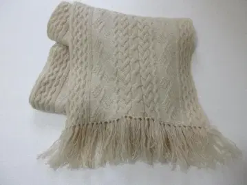 (O-33-2) NATURAL BASIC KAWABE 캐시미어 머플러