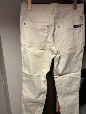 Jack Bunny!! 화이트 팬츠 사이즈 3