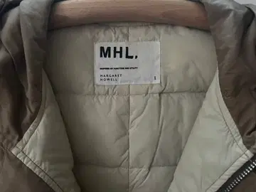 MHL 마가렛호웰 후드 부착 다운 자켓
