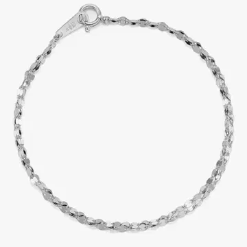 미사용 순 플라티나 pt999 2연 페탈 체인 팔찌 조폐국 검정