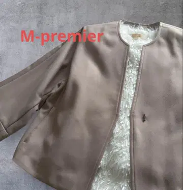 M-PREMIER 노카라 자켓 38