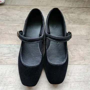 niko and - 블랙 플랫슈즈