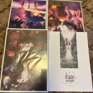 Fate stay night Heavens Feel 럭셔리판 팜플렛 세트