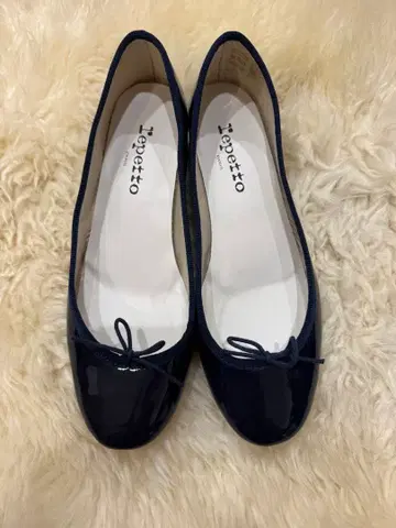 Repetto 네이비 발레 슈즈 40