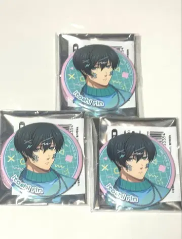블루 록 데코라티브 팝 트레이딩 캔뱃지 이토시 린 3종 세트