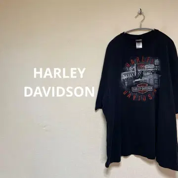 HARLEY DAVIDSON 티셔츠 블랙 ROUTE66