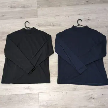 ikka lounge 모크넥 티셔츠 L 사이즈