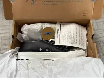 컨버스 잭 퍼셀 가죽 블랙 택 포함 27.5 구하기 어려움