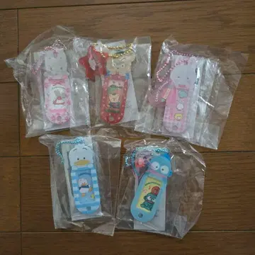 산리오 네임택 5개 세트