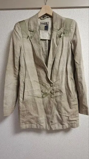 마리떼 프랑소와 저버 베이지 캐주얼 자켓 롱 자켓