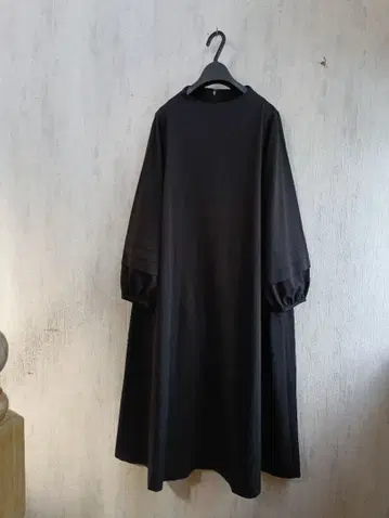 네이비 턱 슬리브 원피스 세레모니 관혼상제 포멀