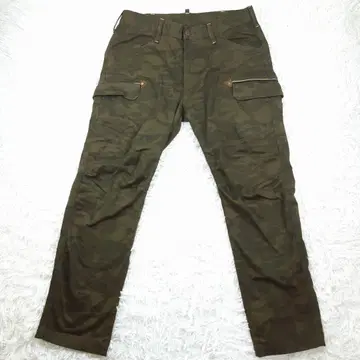 새상품급 EDWIN 에드윈 카고 팬츠 카모플라쥬 컬러  카모플라쥬