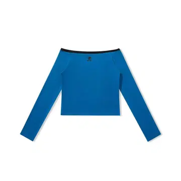 Rest&recreation 오프숄더 블루 긴팔 상의