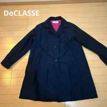 DoCLASSE 네이비 트렌치코트 M