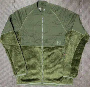 BURTON 올리브 그린 플리스 자켓 size: S