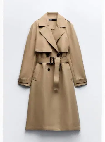 ZARA 벨트 포함 롱 트렌치코트 S 사이즈