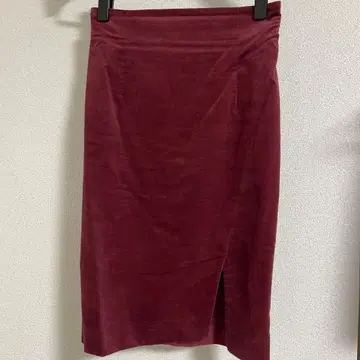 PINKY&DIANNE 버건디 타이트 스커트