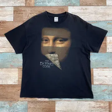 00s 다 빈치 코드 티셔츠 XL 블랙